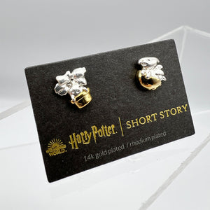 Short Story x Harry Potter Earrings Mandragora & Dragon