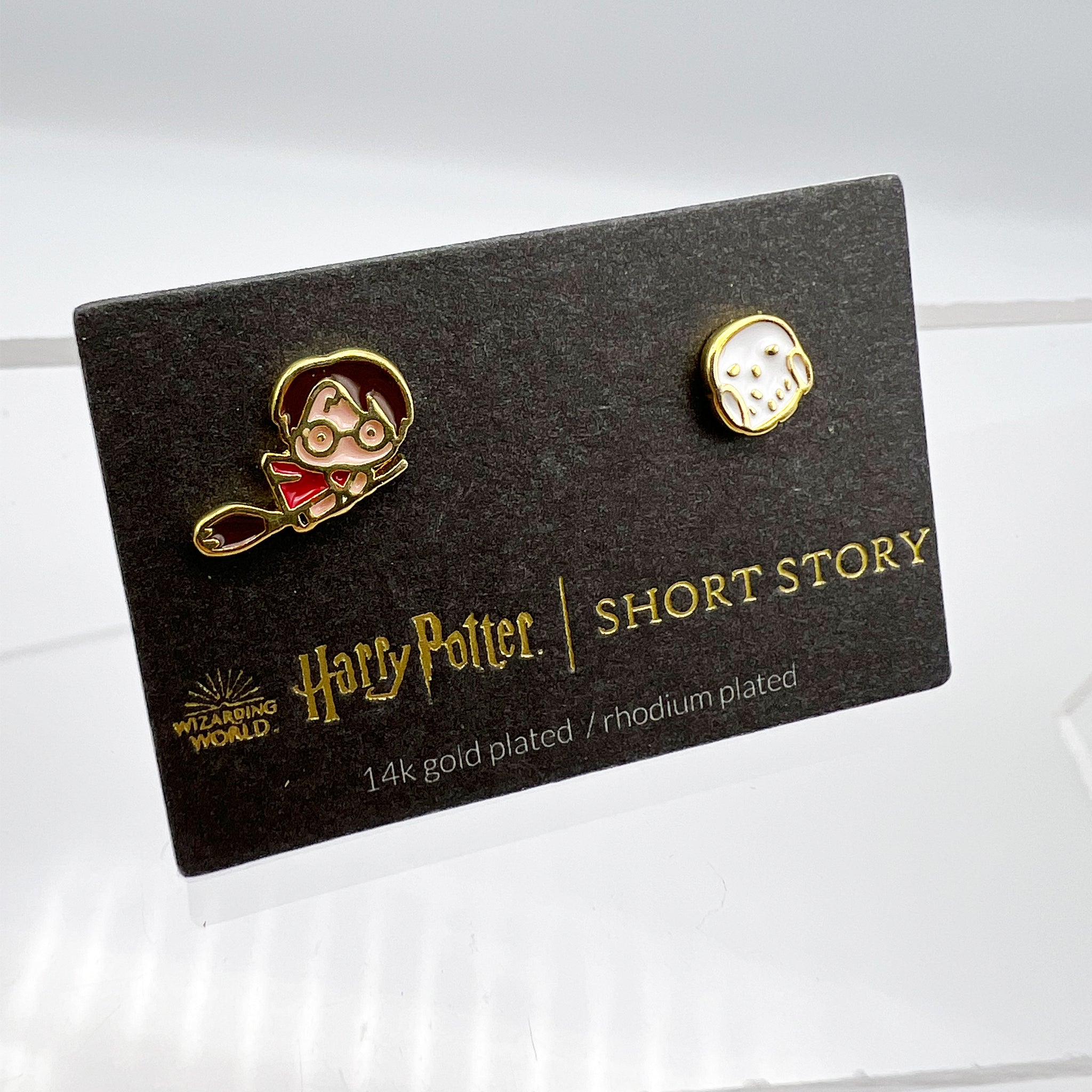 Short Story x Harry Potter Earring Epoxy Harry & Hedwig