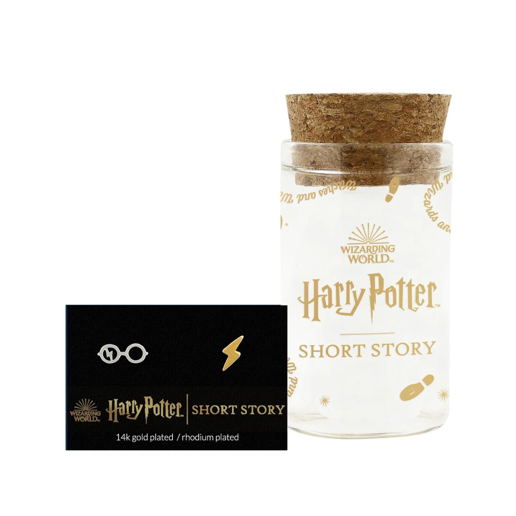 Short Story x Harry Potter - Earring Glasses & Lightning Bolt