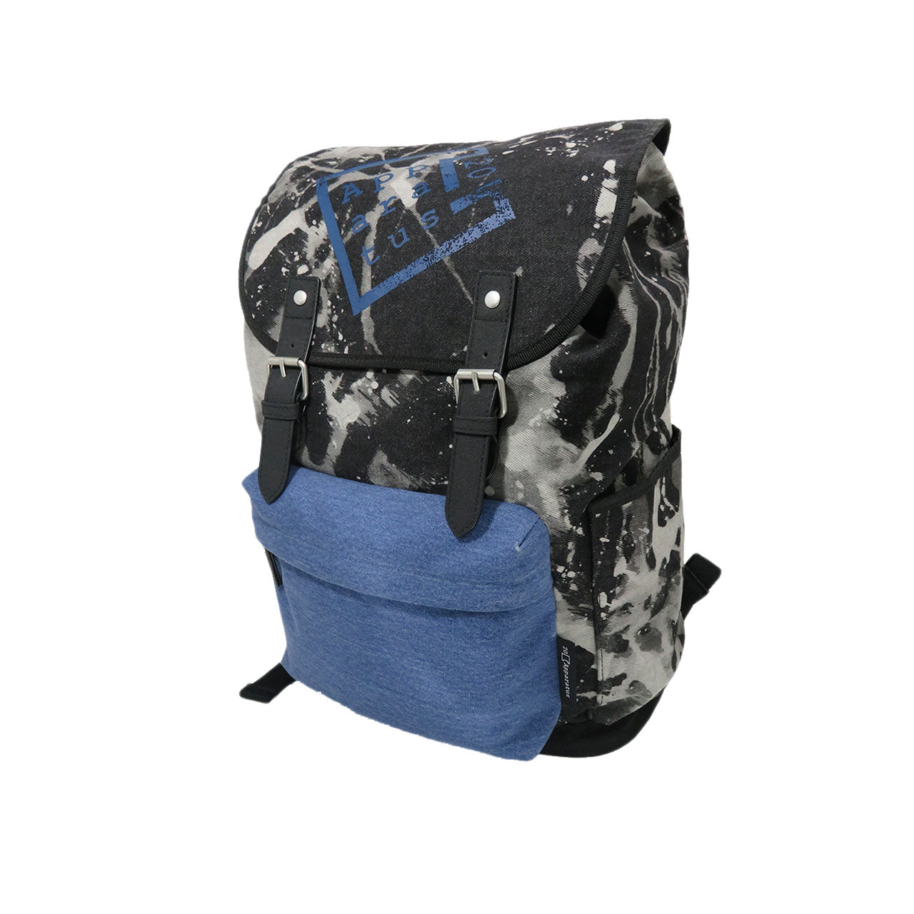 Denim - Flapover Backpack